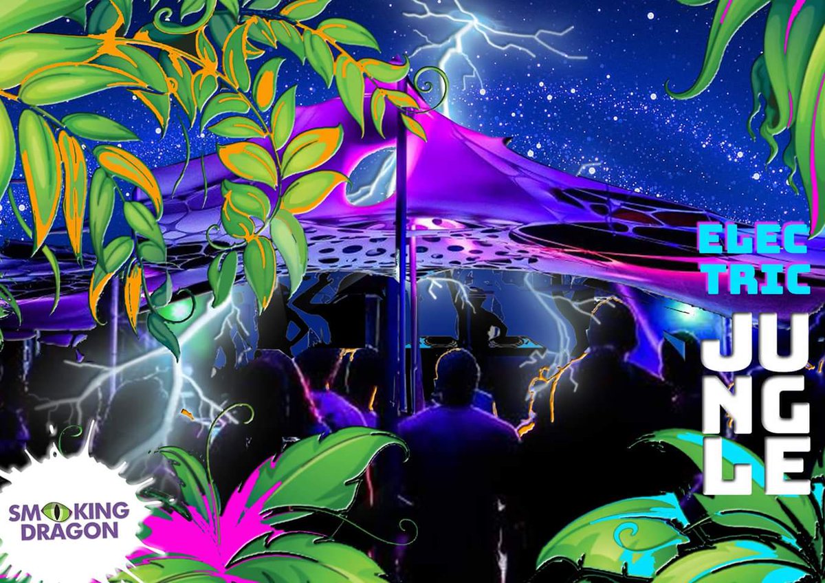 The one that many have been waiting for.... Arguably one of the most popular areas of the festival... THE ELECTRIC  JUNGLE
