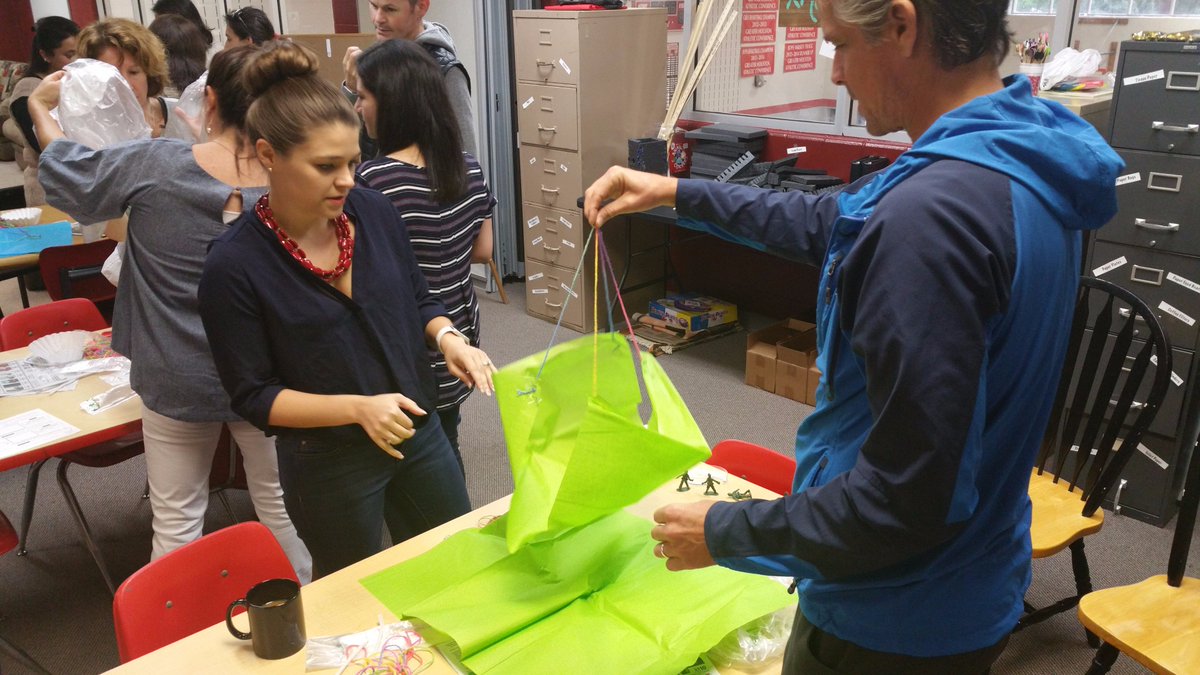 hsessaints's tweet photo. Parents enjoy challenge in Makers Space at first STEAM and Coffee to help Jack escape from the giant #HSESInspired https://t.co/6RBIbutE6G https://t.co/sqE8RtIAZQ