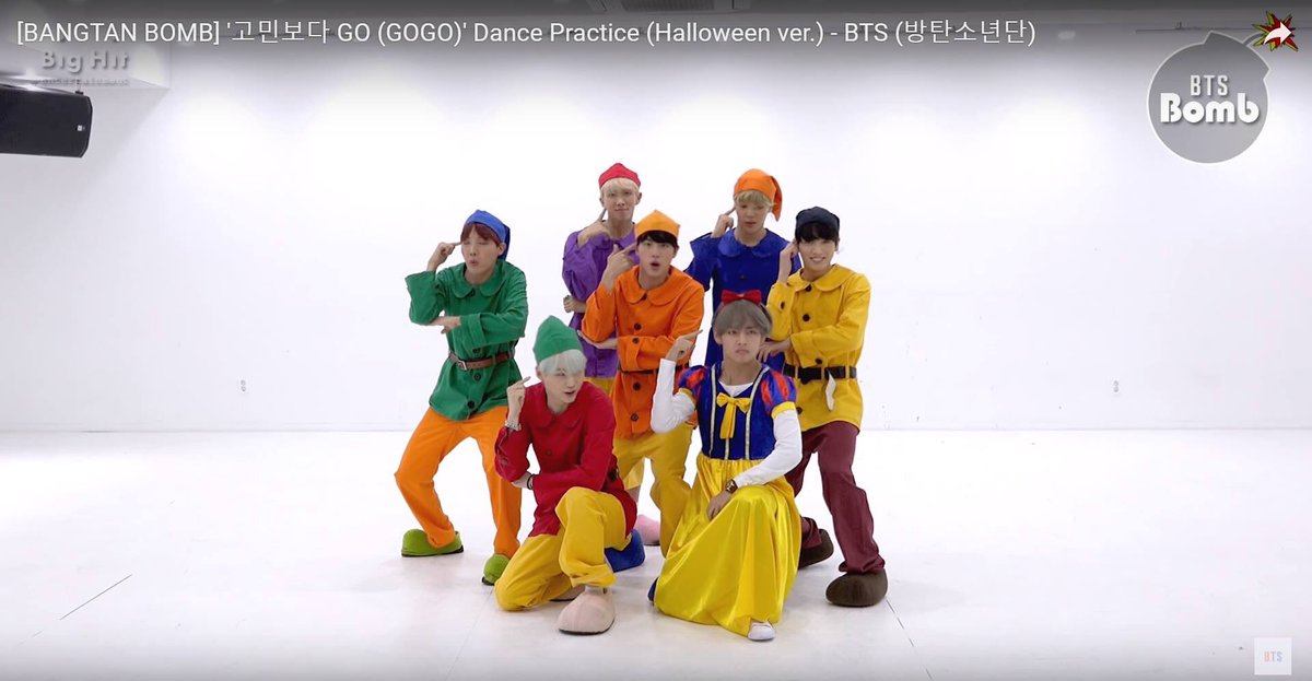 kookiesfordays's tweet photo. Omfg I love you guys @BTS_twt #GOGODancePractice #Halloween https://t.co/owKEO9TExk