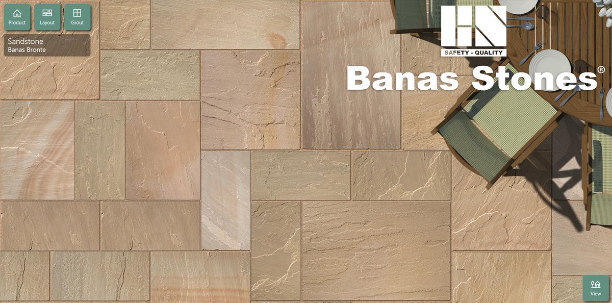 Did you know that on the Banas Visualizer you can choose from a Natural or Sealed appearance on many of the Limestones or Granite?