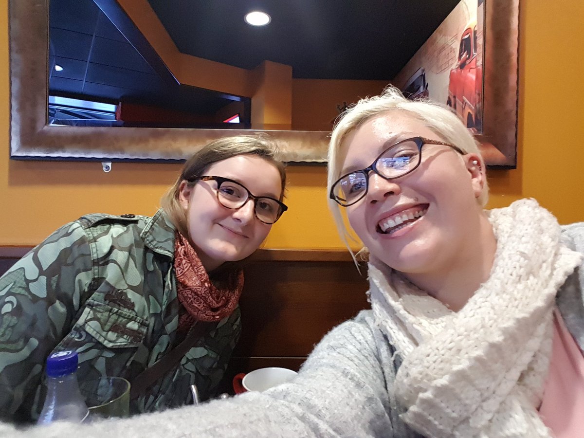 WinSTEMplym's tweet photo. We love meeting people as passionate about #womeninstem as we are! @DallasLorna chatting w/ new social sec @kympriestley :) #teamWISP https://t.co/fIBWRs93iq