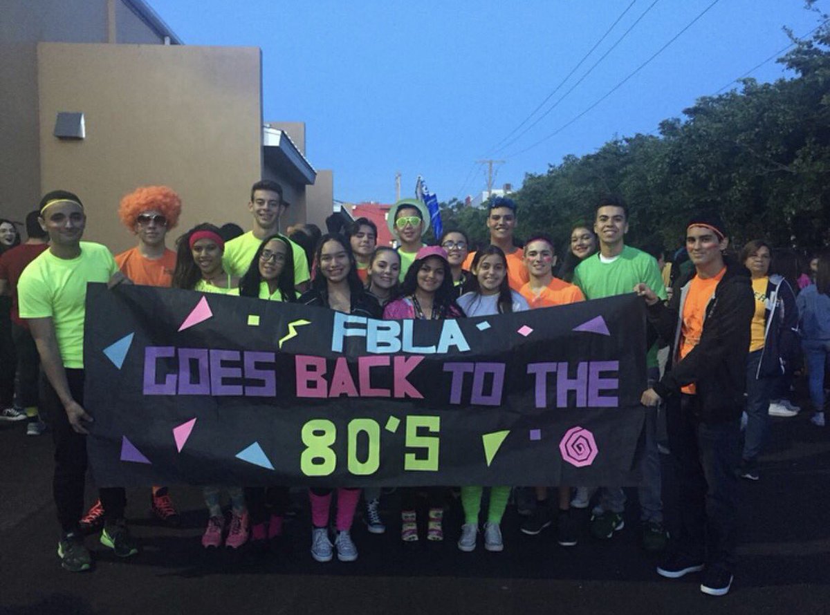 MaterFBLA's tweet photo. FBLA yesterday participating in the Mater parade! Thank you to all the officers and members who participated. 💙❤️ https://t.co/Xede8lqcAQ