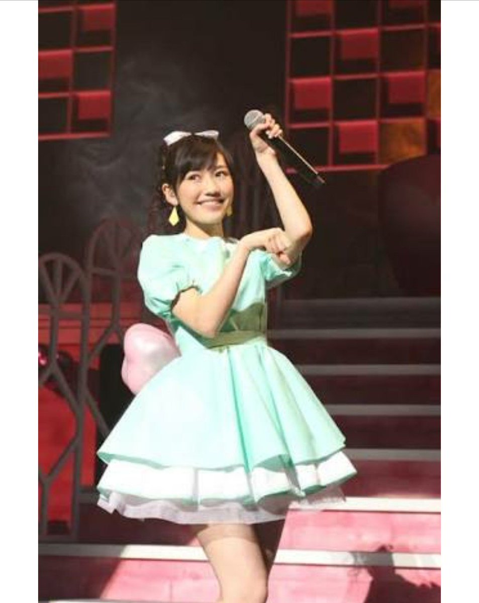 あめ玉 V Twitter まゆゆの好きな衣装 やっぱ大人ジェリービーンズのミントグリーンのかわいいワンピースと シンクロときめきの衣装 ちなみにお母さんはヒカルものたちの衣装が好き まゆゆ愛爆上げ まゆゆ卒コンまであと４日
