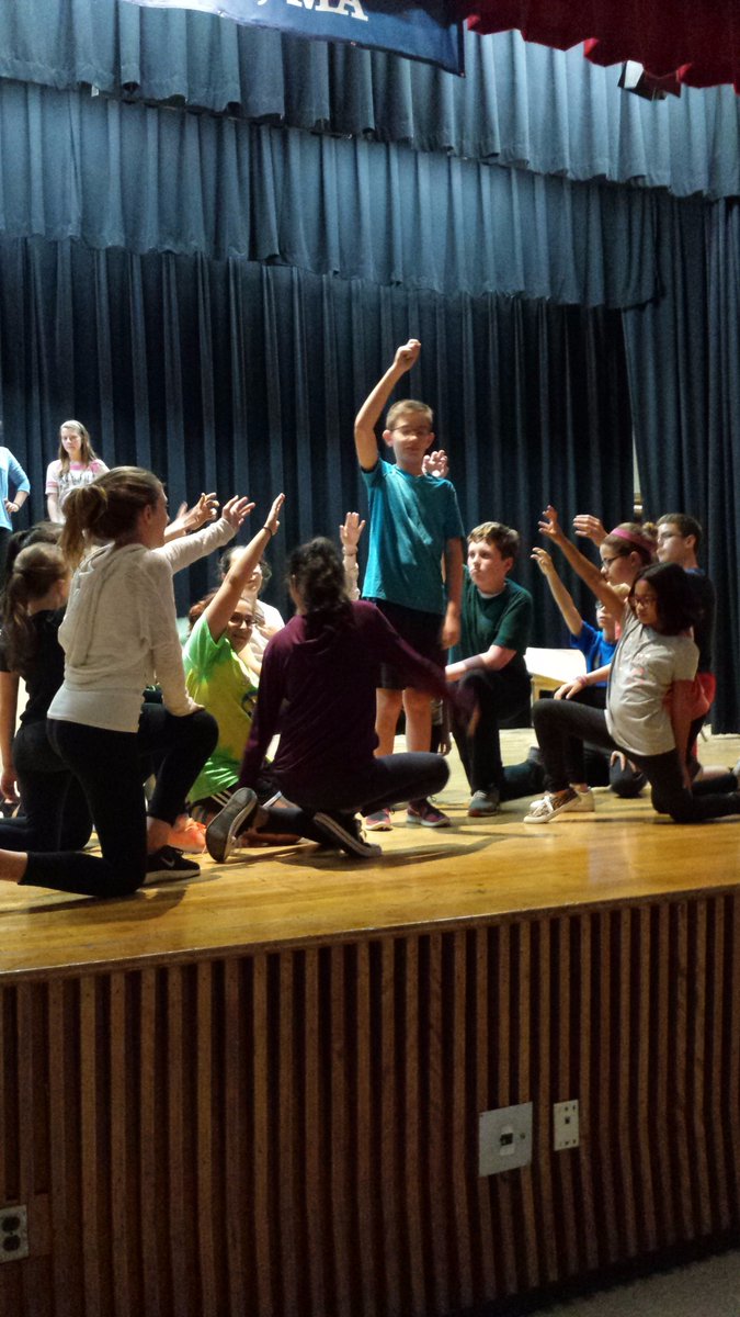 Student's at Fuller Middle learn from working on Seussical the Musical that "a person's a person, no matter how small." #artsmatterday