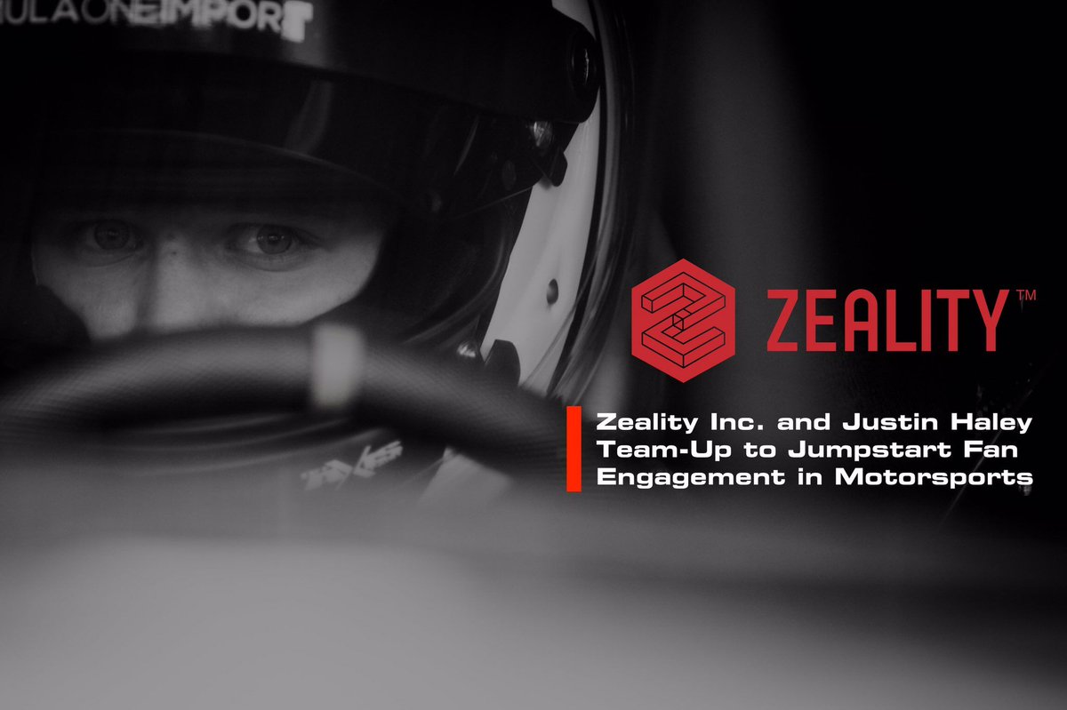 StartersHQ's tweet photo. 🏎@GMSRacingLLC &amp; @Justin_Haley_ announce partnership w/ our friends @ZealityVR - 1st race this weekend! https://t.co/sZTGttin3y #VRinSports https://t.co/kCeN0FlobA