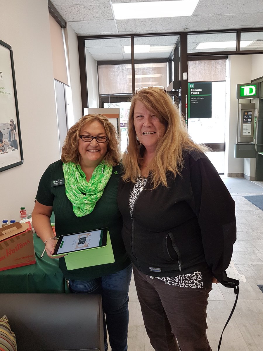 RichardD_TD's tweet photo. First Mobile Cheque Deposit!
#customerconnectionday
#GTgoesDigital https://t.co/VDHGmNXJ2G