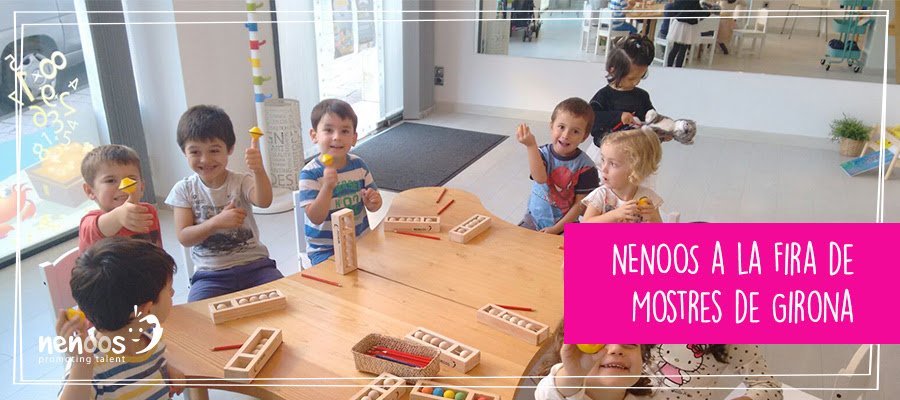 Raibal's tweet photo. De dissabte a dimecres al nostre espai a la Fira de Mostres de Girona podràs deixar-hi els teus fills/es per a què aprenguin jugant #NENOOS https://t.co/exccFJcTL7