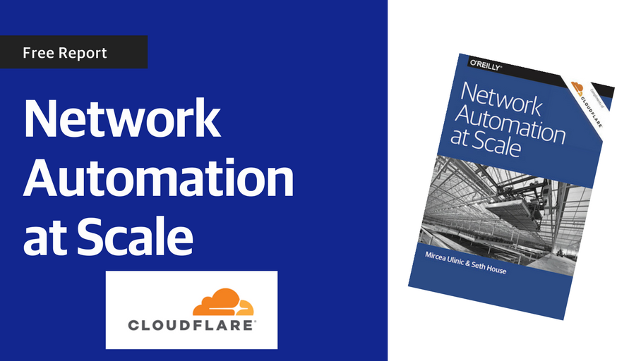 OReillyInfraOps's tweet photo. Get your free copy of Network Automation at Scale by @mirceaulinic &amp; @whiteinge - compliments of @Cloudflare https://t.co/xk4tBvkKwC https://t.co/NGvHl1Q7OG
