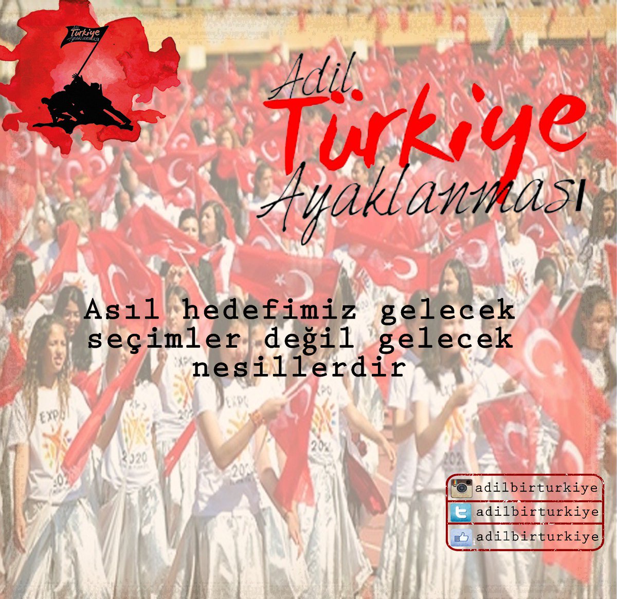 adilbirturkiye's tweet photo. Asıl Hedefimiz Gelecek NESİLLERDİR! https://t.co/fg53Rkxs37