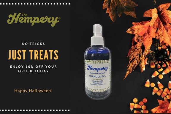 thehempery1's tweet photo. No tricks, just TREATS! 🎃Use code 'HemperyTWTR' at checkout for 10% off your order this Halloween 🎉 https://t.co/KQ7RmwVgxH