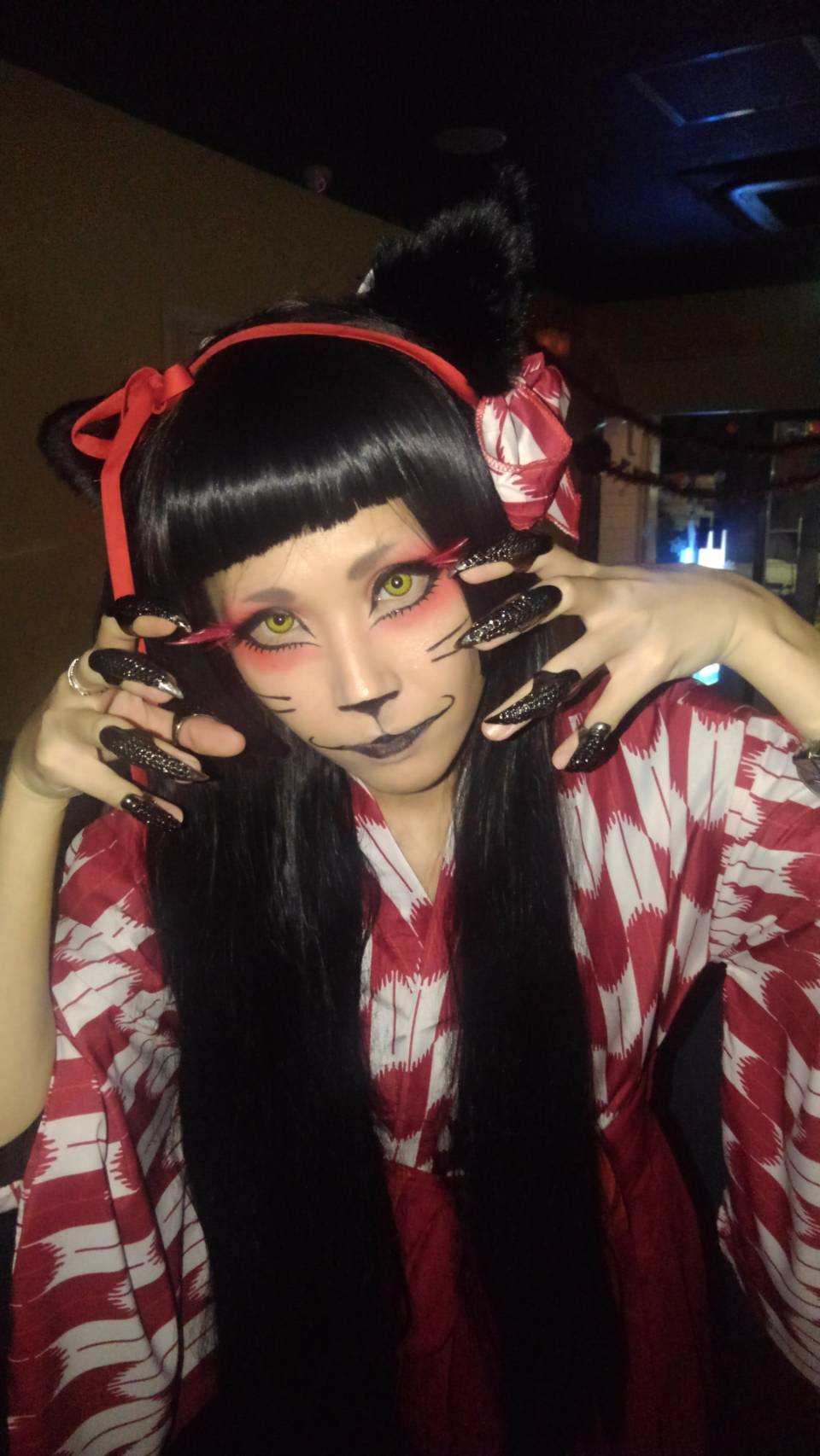 Summer Quest Twitterissa うぉ 妖怪コスプレ 明日もハロウィンイベントやってますよ キツネじゃないよ がるぽ 妖怪 ねこ