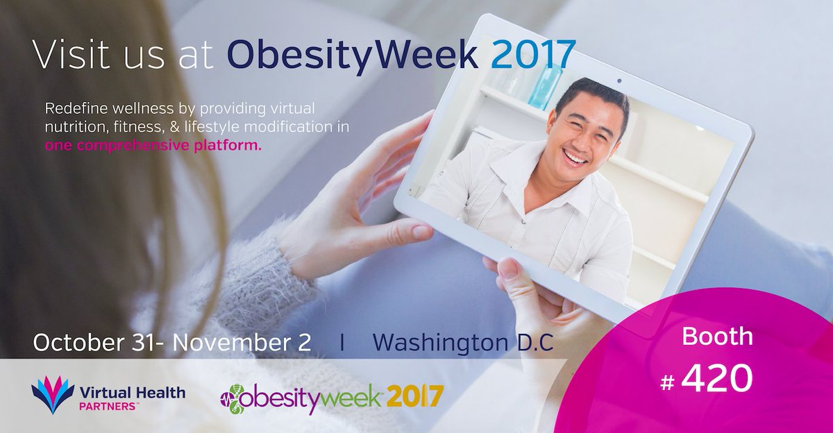 VHPGO's tweet photo. Can't wait to kick off #obesityweek! Come visit us at booth #420 👍 @ObesityWeek @ObesitySociety @asmbs #bariatricsurgery #OW2017 https://t.co/7hre0DTYGO