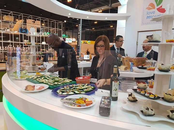 AceiteTabernas's tweet photo. #AOVE Castillo de Tabernas con SAK Delicatessen en la última edición de Fruit Attraction. Un tándem 10 👌
#FA2017 #CastilloDeTabernas https://t.co/584uLUMt0P