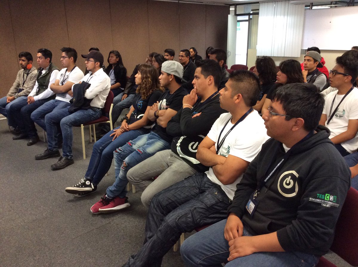 CIC_IPN_OFICIAL's tweet photo. ¡Bienvenidos visitantes del Tecnológico de Estudios Superiores de Chalco! #TESCHA https://t.co/Ih55dHG2Q9