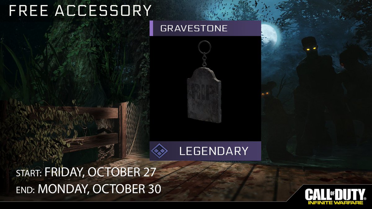 infinity ward on twitter today s free halloween gift is live in