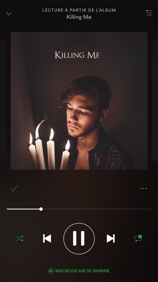 JacobW_FR's tweet image. 📲|| Écoutez #KillingMe à fond sur Spotify et n’oubliez pas de également shazamer !!