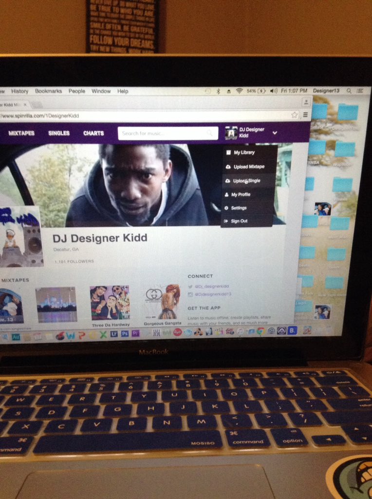 Dj_DesignerKidd's tweet photo. Anyone need A Spinrilla or MyMixtapez Profile Single or Mixtape Dropped Puttin independent artist n da Game!!! #Designermusic13 https://t.co/dosp7edZvK
