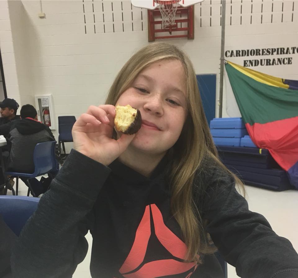 Thanks for the donuts this morning <a href="/CoolSpring_ES/">Cool Spring Elem.</a>! I got to enjoy breakfast with this awesome kid!