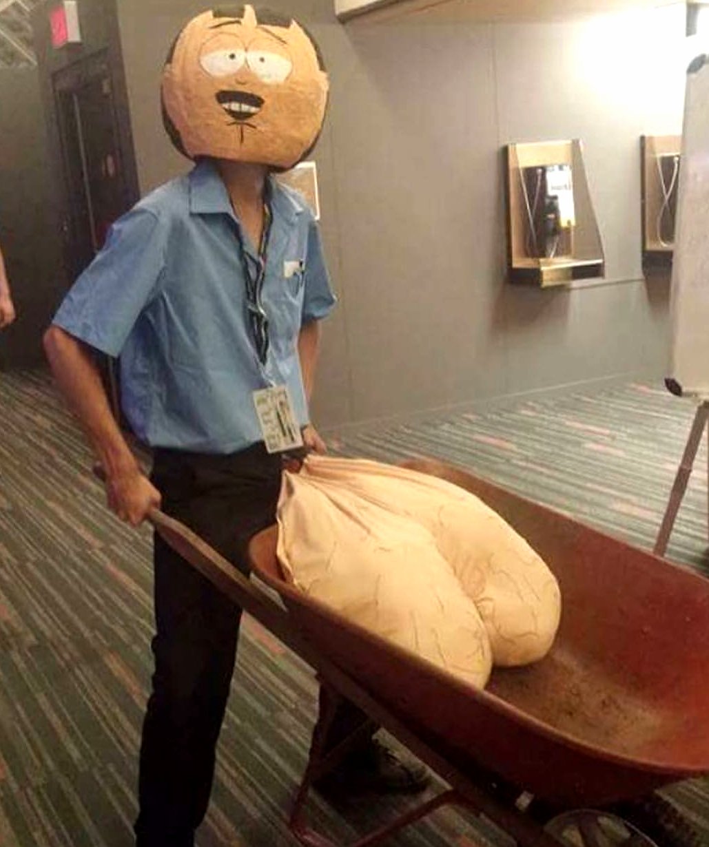 Art Mann on Twitter "Halloween Costume Idea of the day. (Let the testicle puns begin.) Haha 