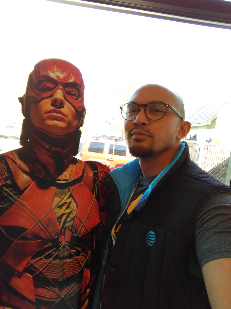 Bays_Best's tweet photo. Flash said wsup ATT!!! https://t.co/ISrcMbQVl0
