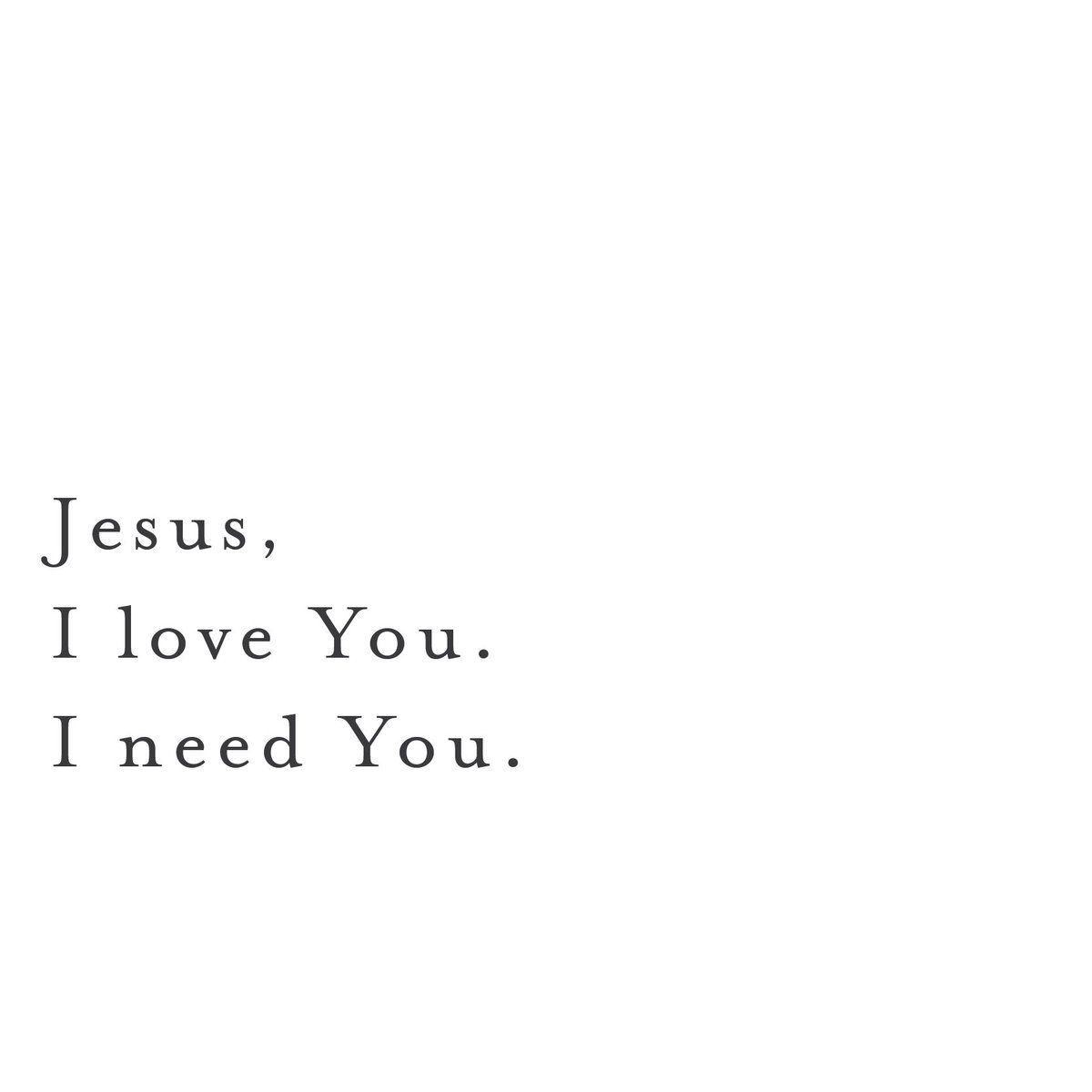 LysaTerKeurst's tweet photo. Yes, Jesus. You are the satisfaction for every deep longing in my heart. I love You. I need You. https://t.co/fQMj0gI6ZS