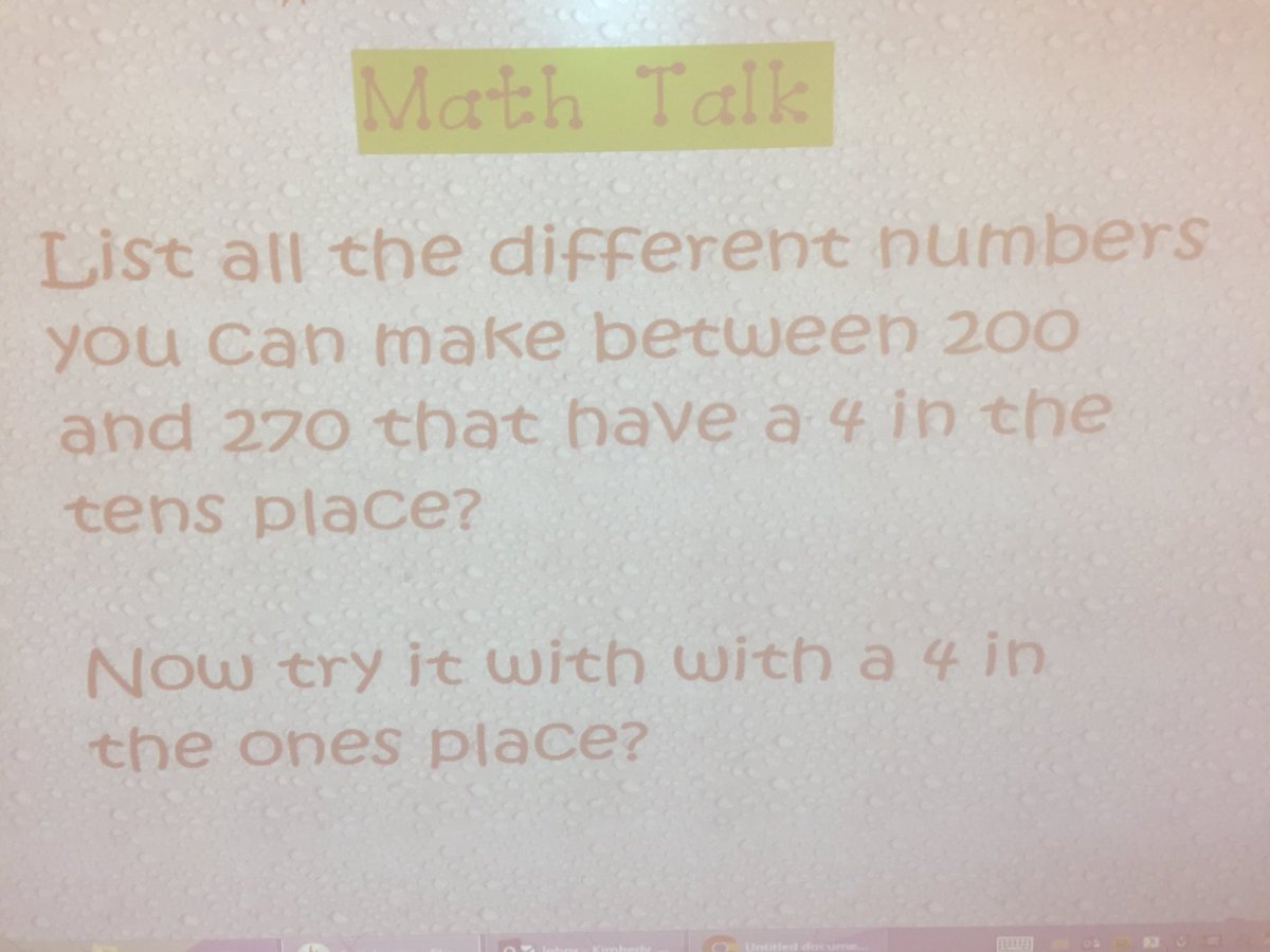 KimSweeney2's tweet photo. Math Talk helps us to hear other perspectives and allows us to express our reasoning. https://t.co/ly2uhKg43K