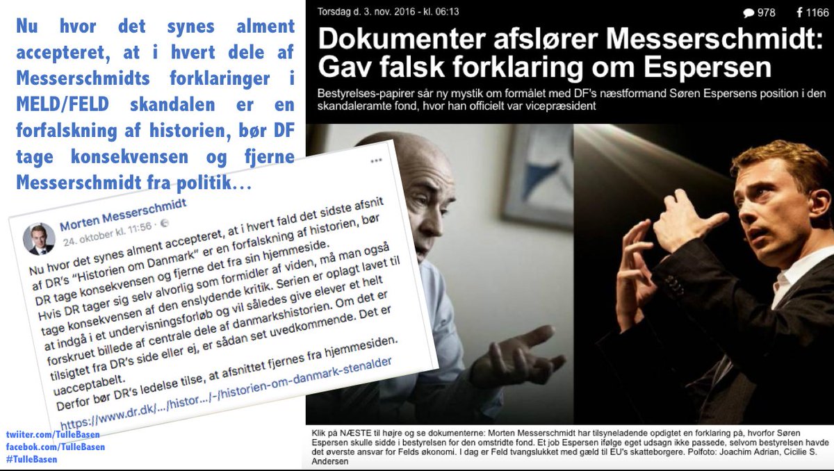 TulleBasen's tweet photo. 'Man skal ikke kaste med sten, når man... er Morten Messerschmidt' #dkpol #dkmedier #DFgate #Messershit #TulleBasen https://t.co/ZSowlkRDNF