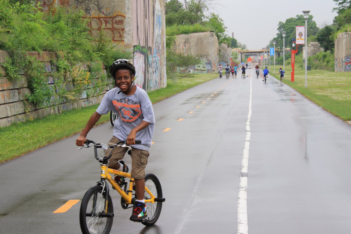 MayorMikeDuggan's tweet photo. I am thrilled to officially announce the new Joe Louis Greenway: a 26-mile pathway that will connect residents to the city’s riverfront. https://t.co/r8pUUOYqu2