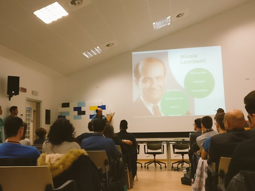 salvotrotta's tweet photo. Live from #StartupWeekendPavia2017 #polotecnologico in MR #7pixel &amp; #TrovaPrezzi @NicolaLamberti: "generate valore"! https://t.co/SBm0RGAWtL