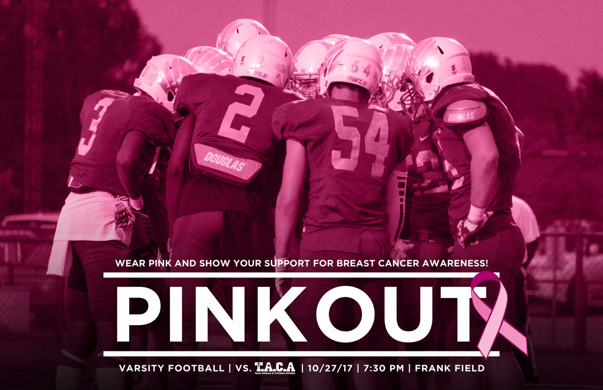 DavisLeDesign's tweet photo. PINK OUT! BE SURE TO DRESS WARM + COME SUPPORT YOUR @oakridgeowls AGAINST TACA TONIGHT! 

@OwlsStudentSec | @OakridgeSpirit | @oakdrumline https://t.co/qtICI867aK