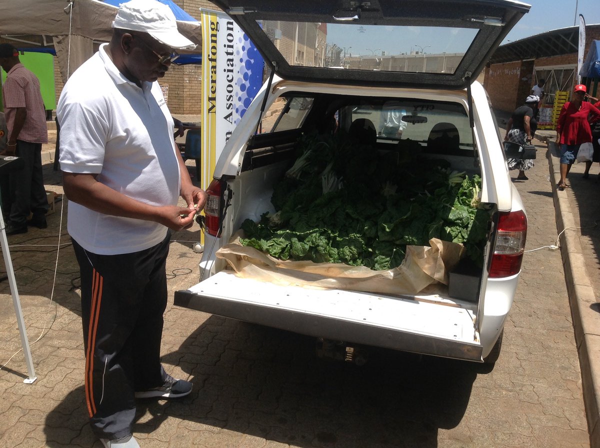 MerafongLed's tweet photo. Retswelopele Co-operative from Wedela, LED project- sponsored by Anglo Gold Ashanti. @Merafong LED Market Exhibition earlier today. https://t.co/lr23M2gIxF