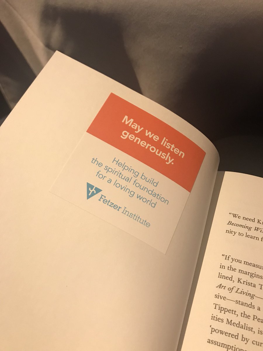 MyersJenne's tweet image. Excited to listen generously. @kristatippett @IndSector #CommonFuture2017