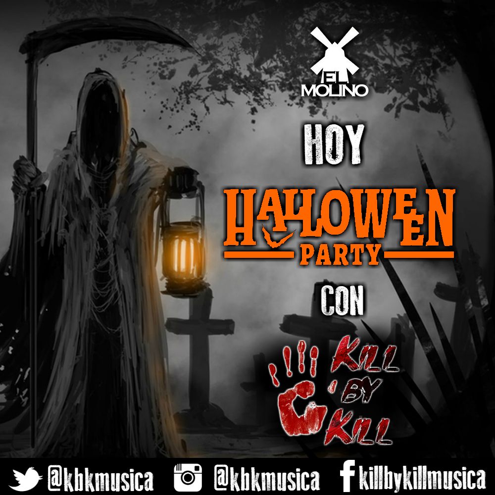#KBK | ¡HOY, HOY, HOY! Nos vemos en <a href="/ElMolinoCcs/">El Molino Ccs</a> para disfrutar juntos de la #HalloweenParty | ¡IMPERDIBLE! Noche cargada de buena música...