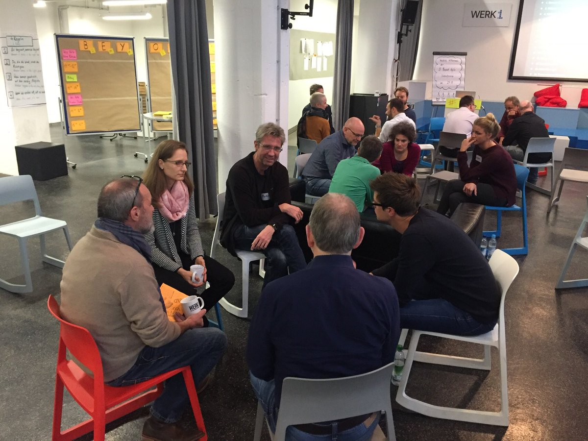 beyondagilecamp's tweet image. Die #beyondagile neigt sich im #Paulaner dem Ende entgegen. Danke an alle Teilnehmer und den Speakern @NoraBateson &amp;amp; @NicolasDierks