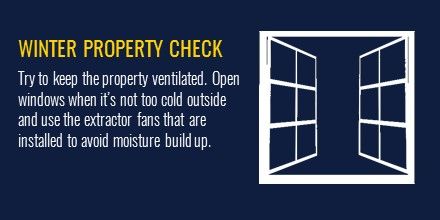 Is your property winter ready? #winteriscoming #landlords #tenants #property #advice #ventilation #condensation #ludlowthompson
