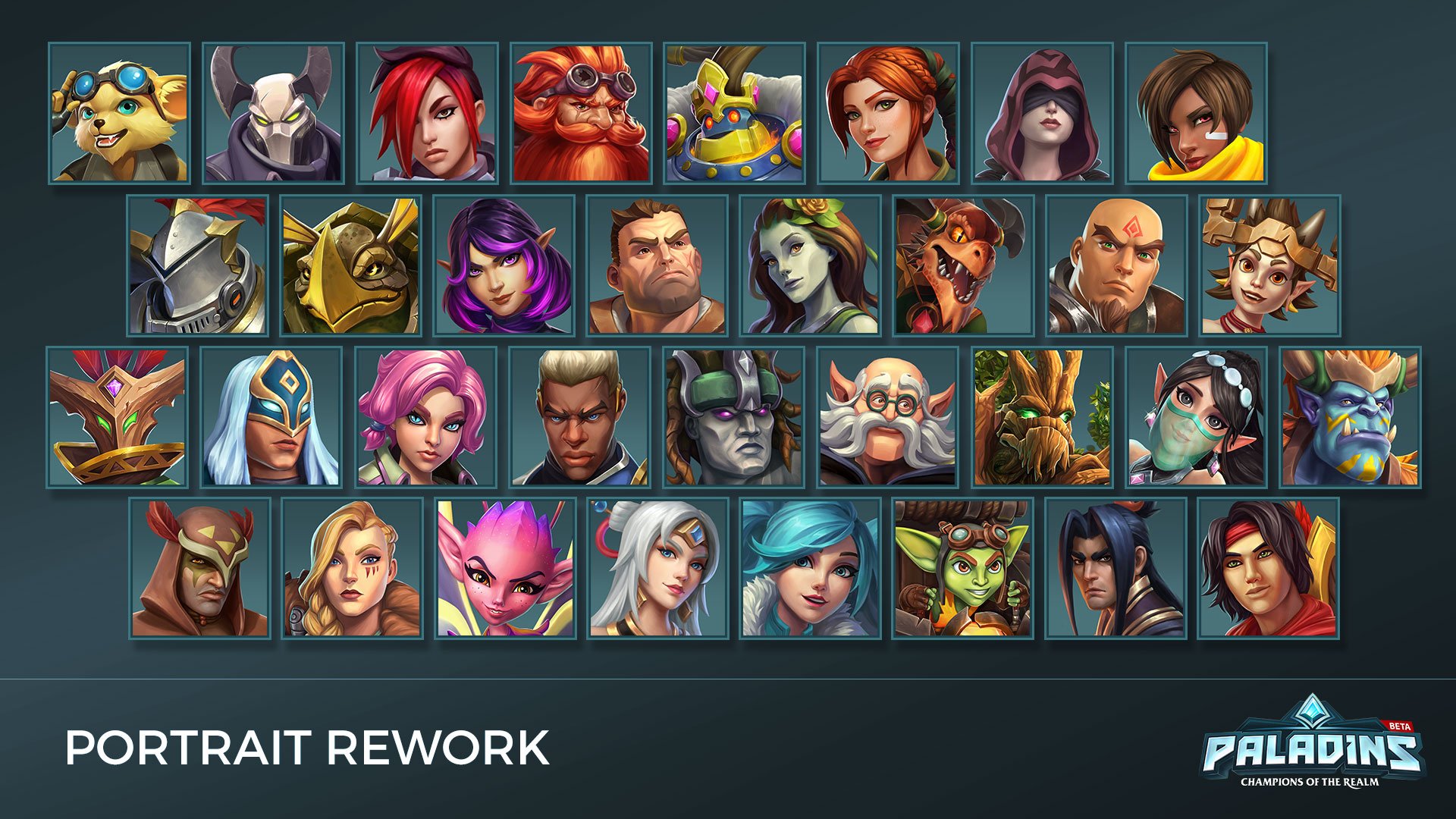 The Game no Twitter: "Squad up! The Champion roster is looking with a fresh new face lift, OB62 adds a of new Champion portraits! https://t.co/ZX7xGVwUIS" / Twitter