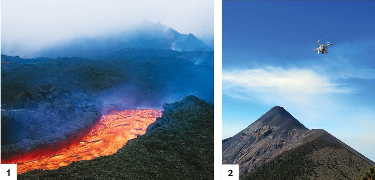 nochedevolcanes's tweet photo. Volcán de Pacaya (1) and Volcán de Fuego (2) #Guatemala being surveyed by #drones More: https://t.co/lqVw4VEaeU #geology #scicomm #volcano 🌋 https://t.co/C3wyYHmaSS