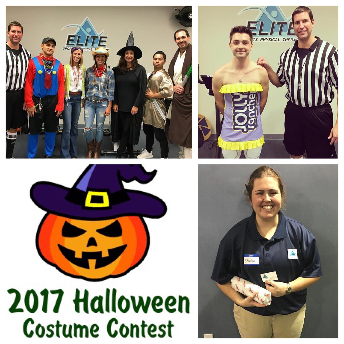 Wear your best costume to PT on Tuesday for Halloween!