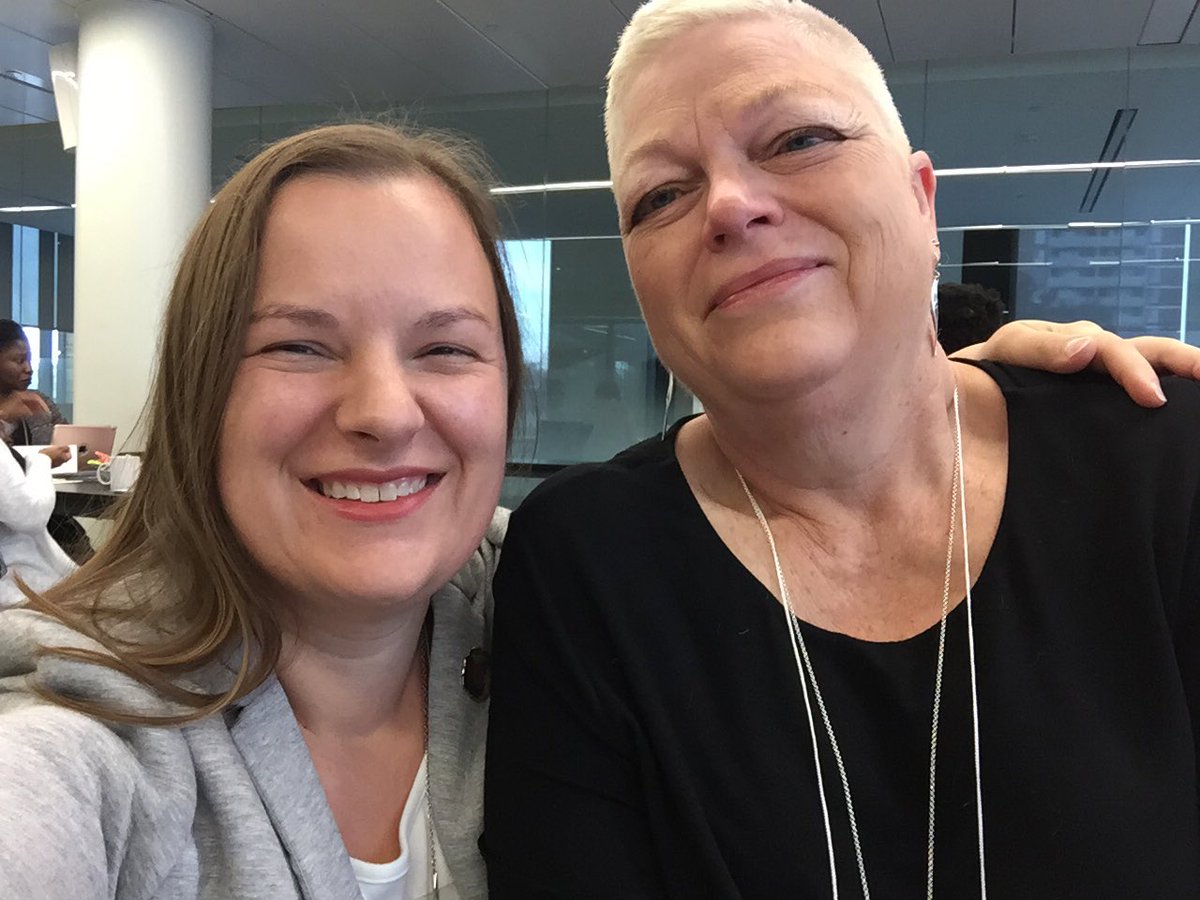 aprilelliott's tweet image. Soaking up all the experience &amp;amp; wisdom this #ETFO #femtor has for us facilitators of #WomenInAction while we can!