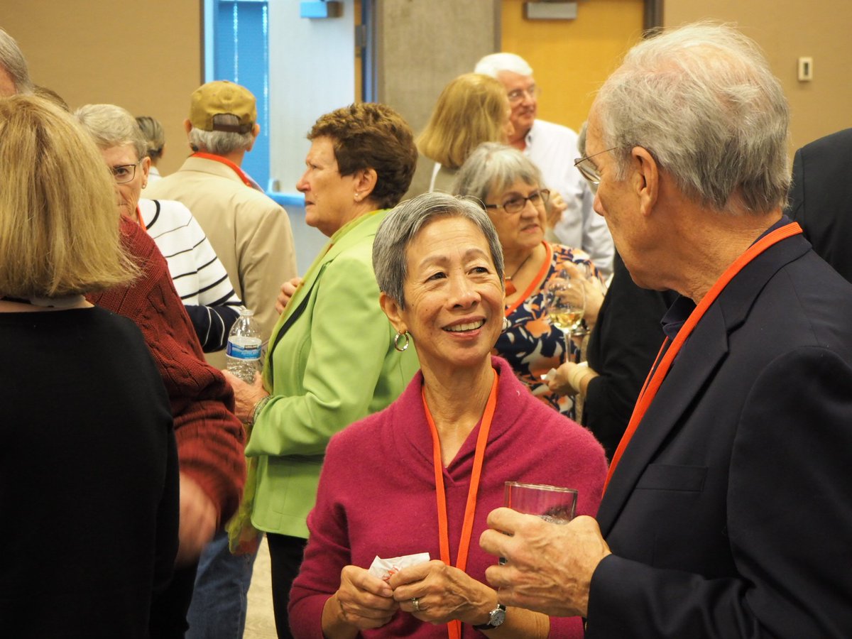 .@CUAPryz can barely contain #ClassOf1967's love and pride. 50 years later, and <a href="/CatholicUniv/">The Catholic University of America</a> is still home for these Cardinals. #CardWknd17