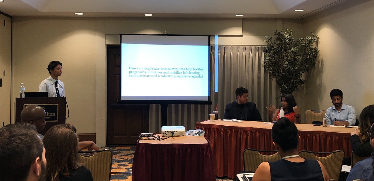 EARNetwork's tweet photo. Figuring out how local/state level survey data can help bolster progressive initiatives at #EARNCon2017 https://t.co/0YR2mMA36Q