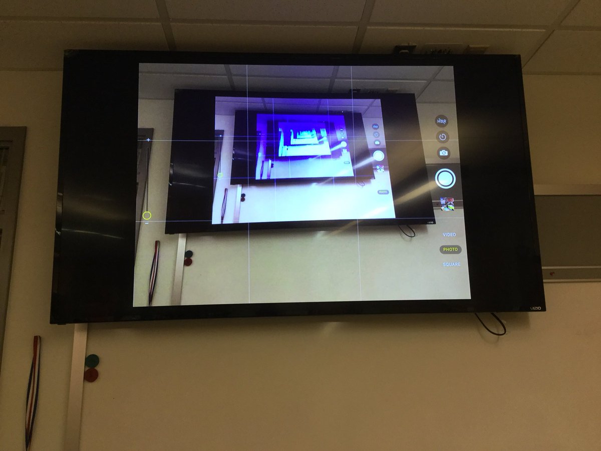 ScancellaCSD's tweet photo. What happens when the iPad is pointed at the TV. Then what happens when the Ss make connections and realize โwhat happens if..โ #tobe10again https://t.co/A8t1hxZTdy