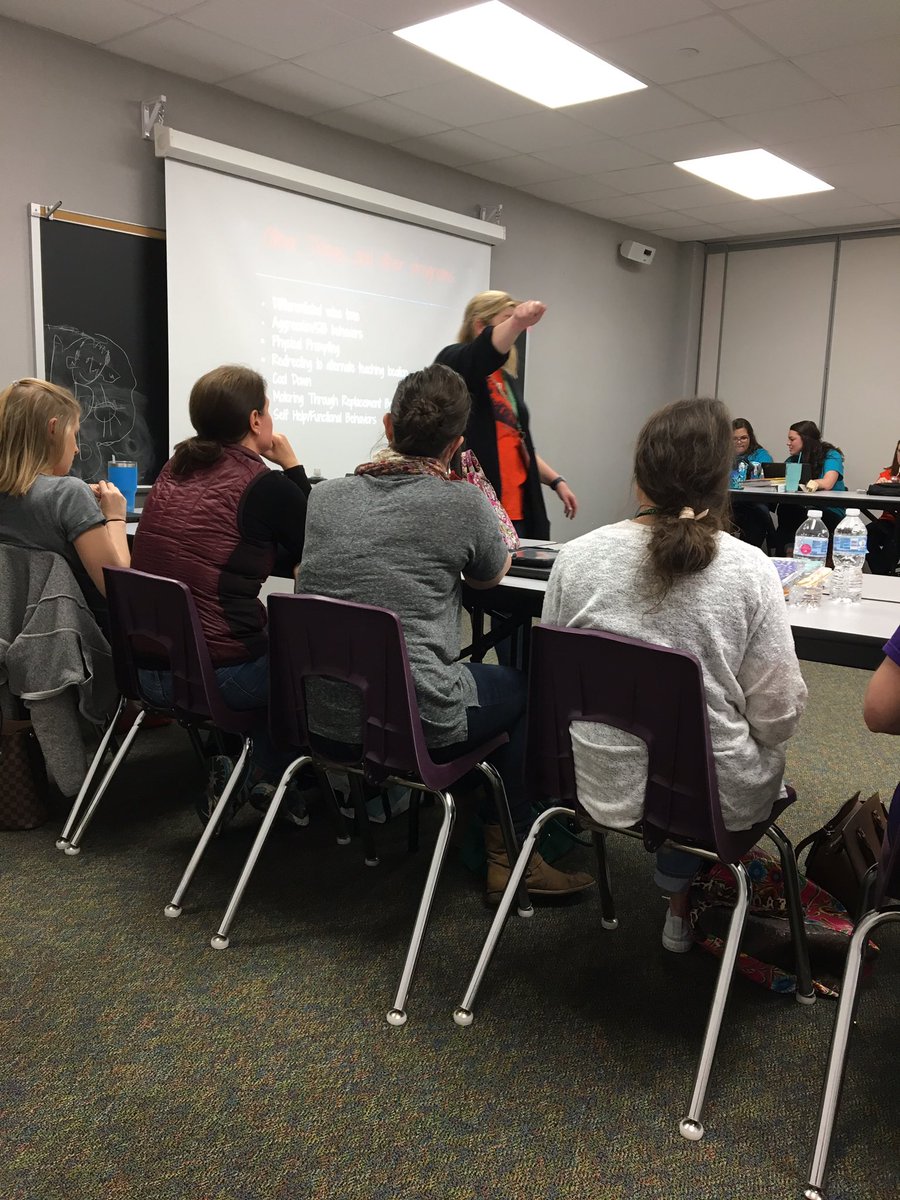 New SLPs learning about behavior intervention #DoGreatThings #katyslp #KatySPED