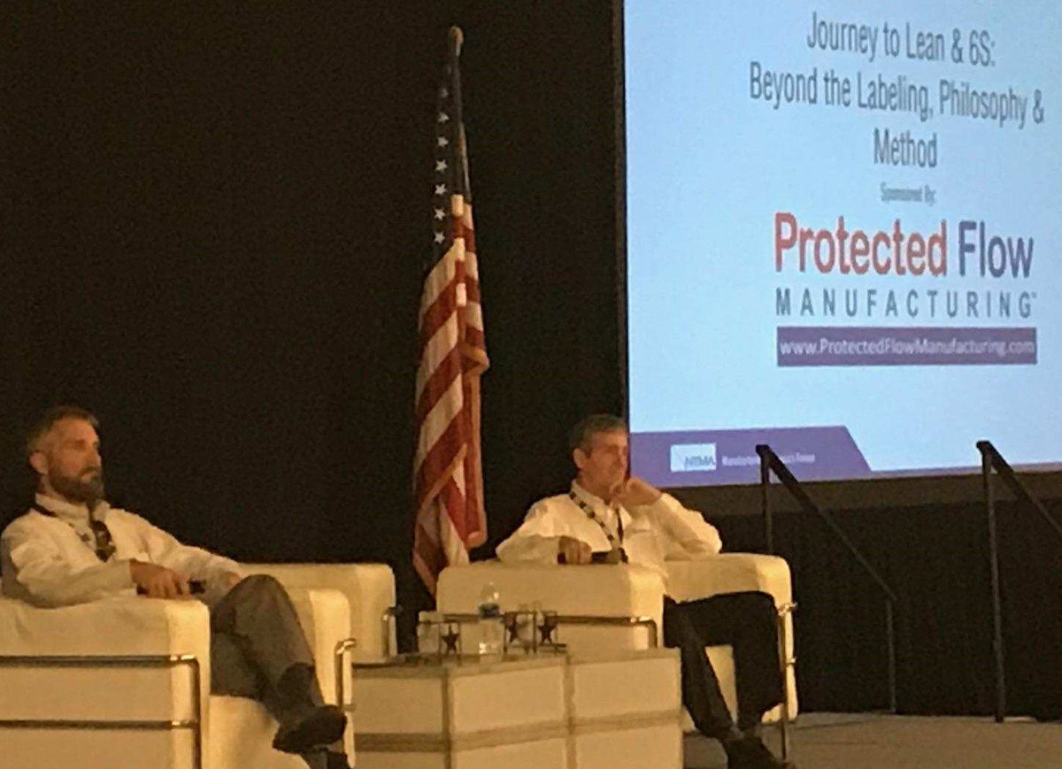 Protected_Flow's tweet photo. Mark Lilly presenting LillyWorks' @Protected_Flow at the Ignite! Session on "Journey to Lean" at @NTMA Conference https://t.co/KmBbirivhj https://t.co/Y330JqVnej