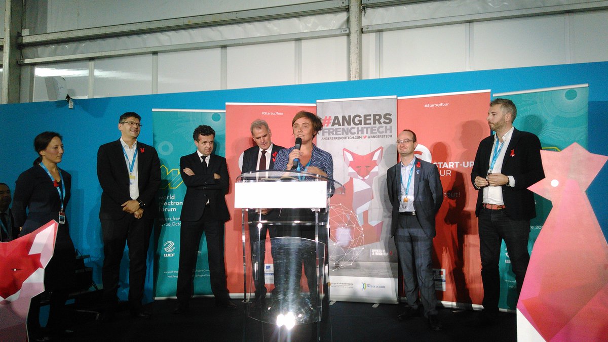 NUMAparis's tweet photo. #WEFAngers @MVLeBarzic annonce le lancement officiel de NUMA Angers IoT avec #AngersFrenchTech https://t.co/S0Zll6awCD https://t.co/jjfpAgqkKF