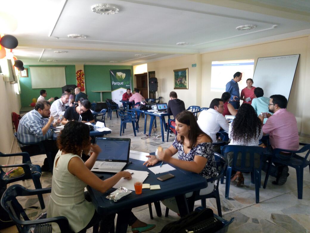 ParquesoftMet's tweet photo. Ya estamos en el #CoachArena #ParqueSoft #Emprendimiento https://t.co/xvMjRK6Bm9