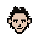 Sadface_RL's tweet photo. #pixelart of @JamieMeWrites  -  #comicbookhour #pixelcomics https://t.co/rMCpjHL1dd