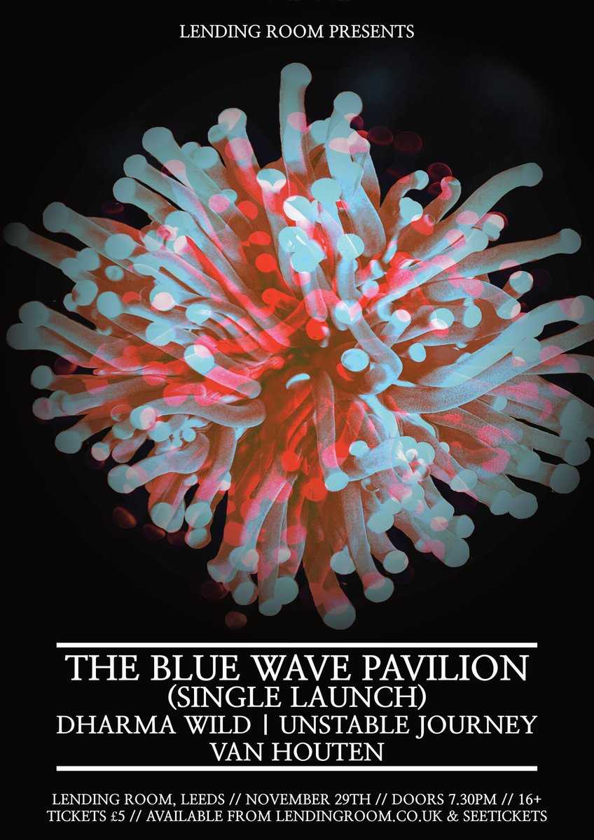 BlueWavePav's tweet photo. We're launching our single at @TomLendingRoom on the 29th of November! See u there https://t.co/wC78K23Z6T
