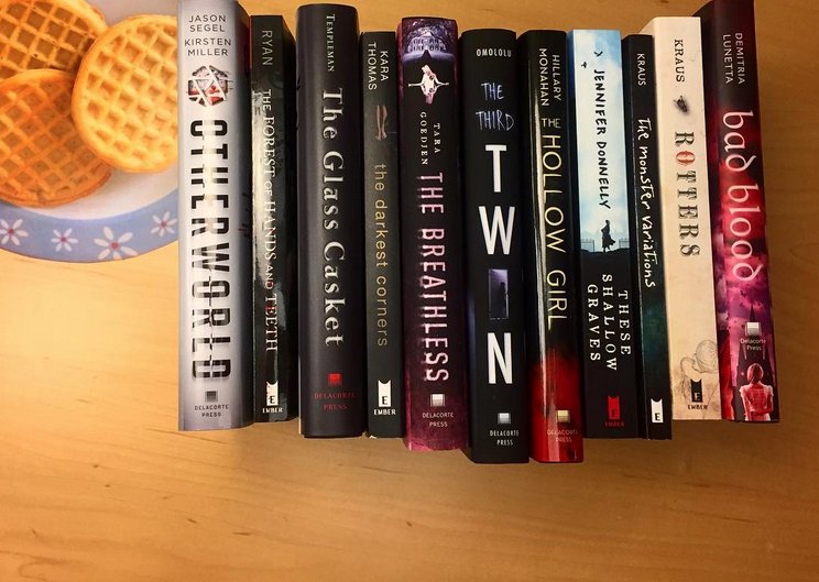 DelacortePress's tweet photo. Serving up ELEVEN book recs that give us Stranger Things vibes (w/ a side of eggos) 🍽 #strangerthings #yalit https://t.co/oyTS7YXzVx https://t.co/u351npcsoX