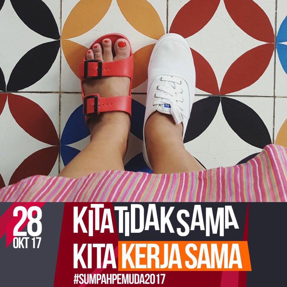 #kitatidaksama #kitakerjasama #sumpahpemuda #sumpahgwpemudi 🇮🇩